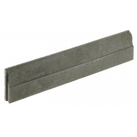 Inviso verdoken boordsteen beton 100x20x6-1,5cm grijs
