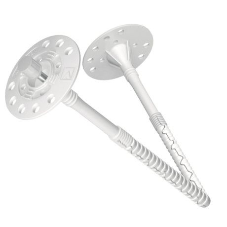 Isolatieplug + stalen nagel 180mm (doos van 250 stuks)