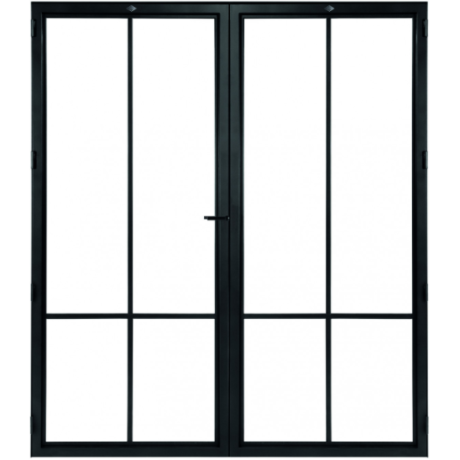 STEELIT deur H211.4 B173.6 MODERN 4 DUO