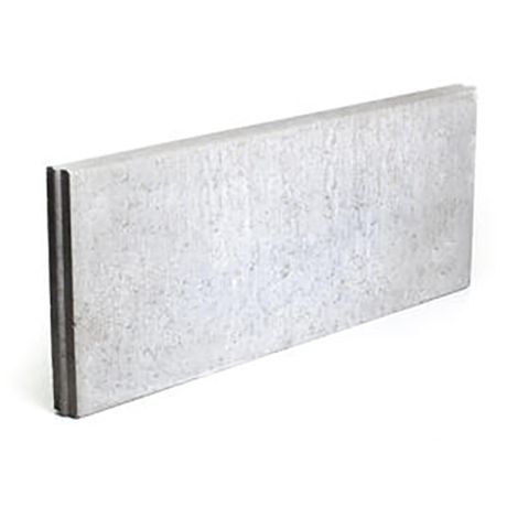 Boordsteen beton 100x20x6cm grijs