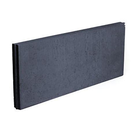 Boordsteen beton 100x20x6cm zwart