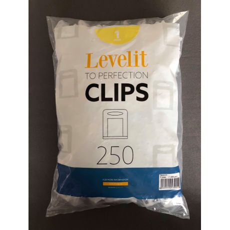 Levelit clips (H6-12mm) dikte 1mm - pak van 250