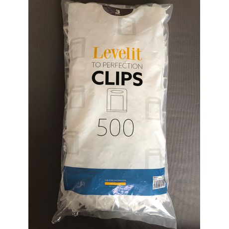 Levelit clips (H6-12mm) dikte 3mm - pak van 500