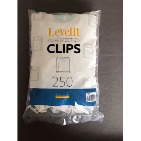 Levelit clips (H6-12mm) dikte 4mm - pak van 250