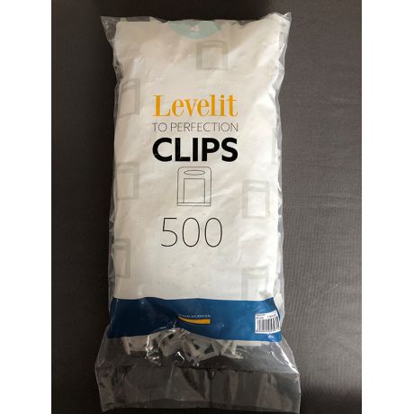 Levelit clips (H6-12mm) dikte 4mm - pak van 500