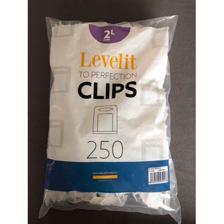 Levelit clips (H15-25mm) dikte 2mm - pak van 250