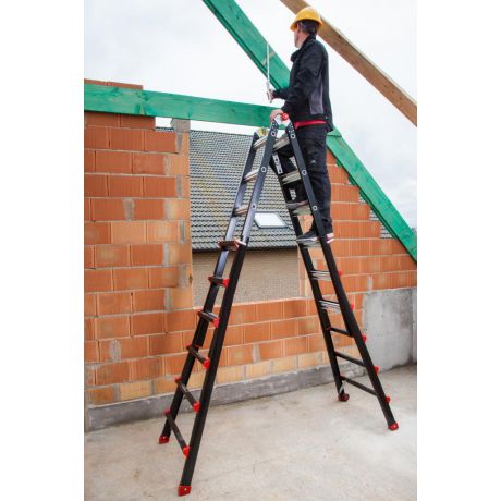 Gedimax Yeti Pro multifunctionele ladder 4x3 treden