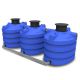 DS premium regenwatertank/septic ovaal  4.000L