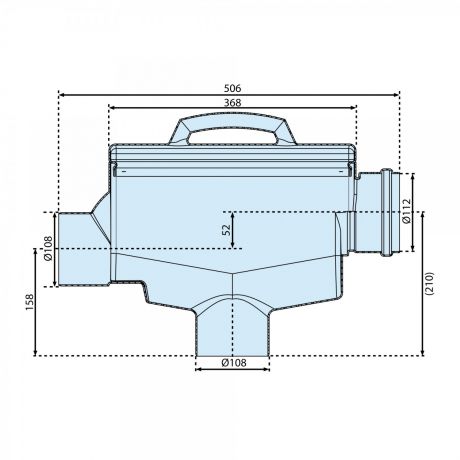 Slim Rain 7084 budget filter (ingebouwd in tank)