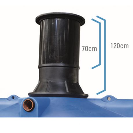Extra ophoging voor DSB/DS Premium regenwatertank/septic