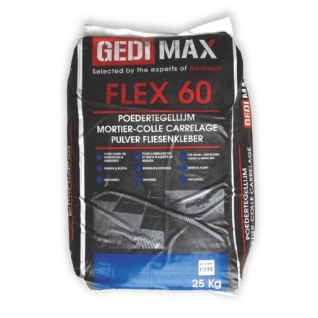 Gedimax FLEX 60 tegellijm 25 KG