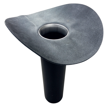 EPDM afvoerbuis in PE Ø40mm-L60cm zelfklevend