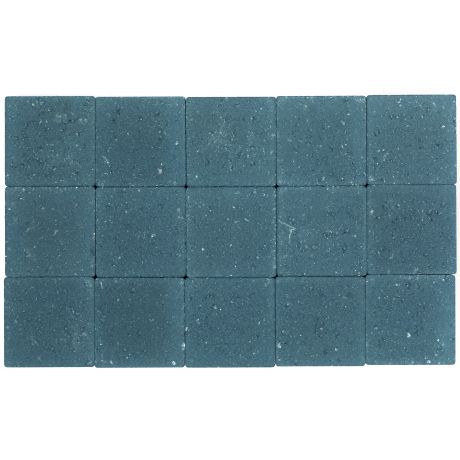 Klinker ongetrommeld 15x15 arduinblauw (pallet 11,7m²)