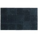 Klinker ongetrommeld 15x15x6 zwart (pallet 11,7m²)