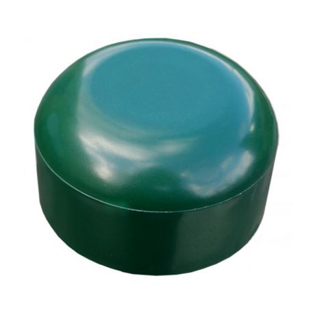 PVC paaldop 60mm groen