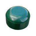 PVC paaldop 48mm groen