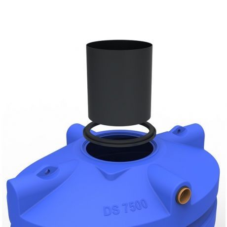 Telescopische schacht voor DSB/DS tanks + rubber dichting