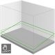 FUTECH MC3D Floor kruislijnlaser Groen + Statief 150cm 