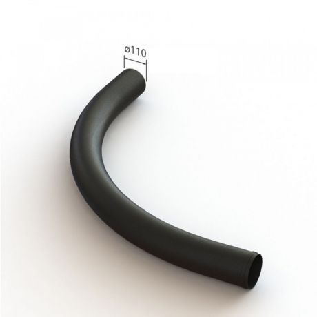 Straalbocht PVC diameter 110mm