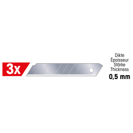 Cuttermes Auto Lock 18mm