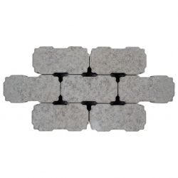 Klinker waterdoorlaatbaar 22x11x6 grijs (pallet 8,59m²)