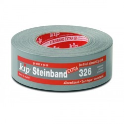Kip 326-38 duct tape top zilver 38mmx50m