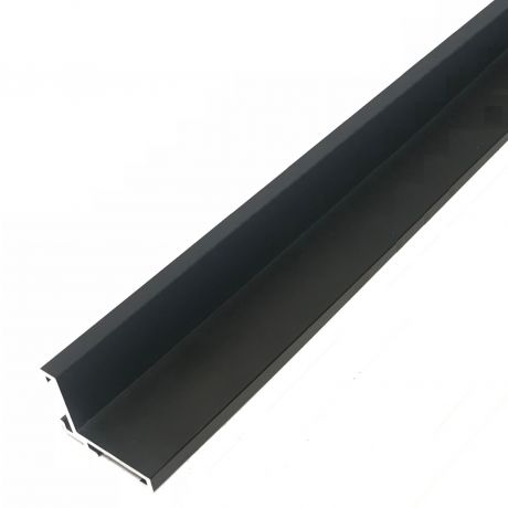Verimpex matkader aluminium zwart 25mm - op maat