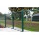 Dubbele tuinpoort 200x150cm (BxH) groen