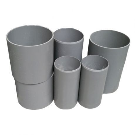 PVC buis/opzetstuk grijs diam.250 - 50cm