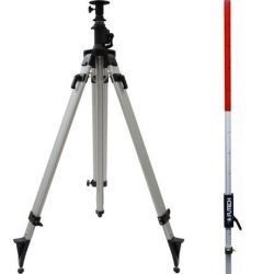 FUTECH Statief 330cm - 5/8" + Lasermeetlat 240cm