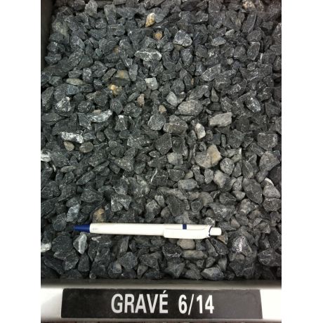 KALKSTEEN GRAVÉ 6/14 - zak 17 liter (±25KG)