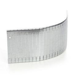 Eccoborder EASYFIX CS 100 L240xH10cm galva (+ 3 pennen & pockets)