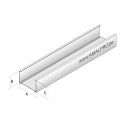 Metal stud wand verticaal (C) 100mm - 2,6 m