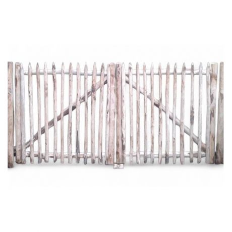 Frans dubbele kastanjepoort B300xH120cm