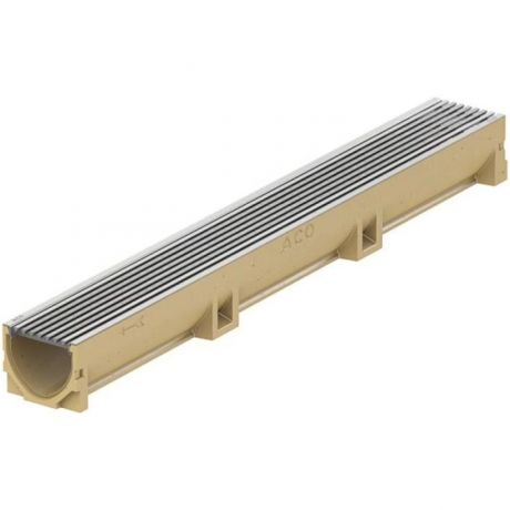 ACO Euroline 100 INOX lengtestaafrooster