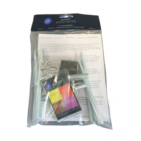 Klinkerdeksel Yucon Pro M.10 10cm 50x50 (+ keybag ONE)