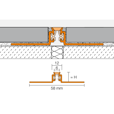 Schluter DILEX-AKWS 2,5m 11mm grafietzwart