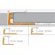 Schluter SCHIENE-AE 2,5m 25mm alu mat